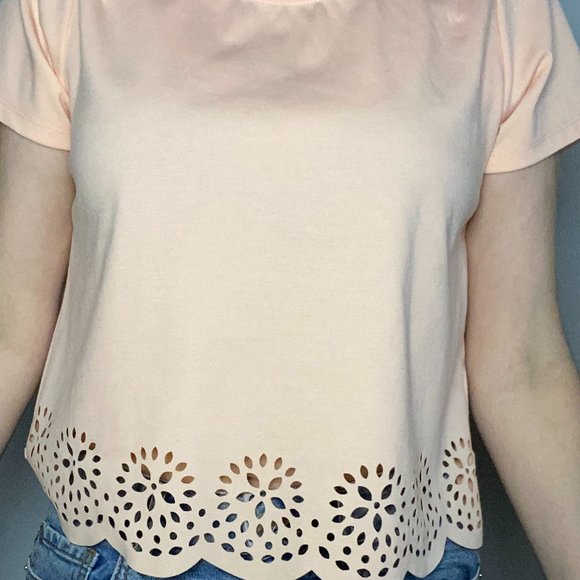 Dotti Peach tee - Picture 4 of 4